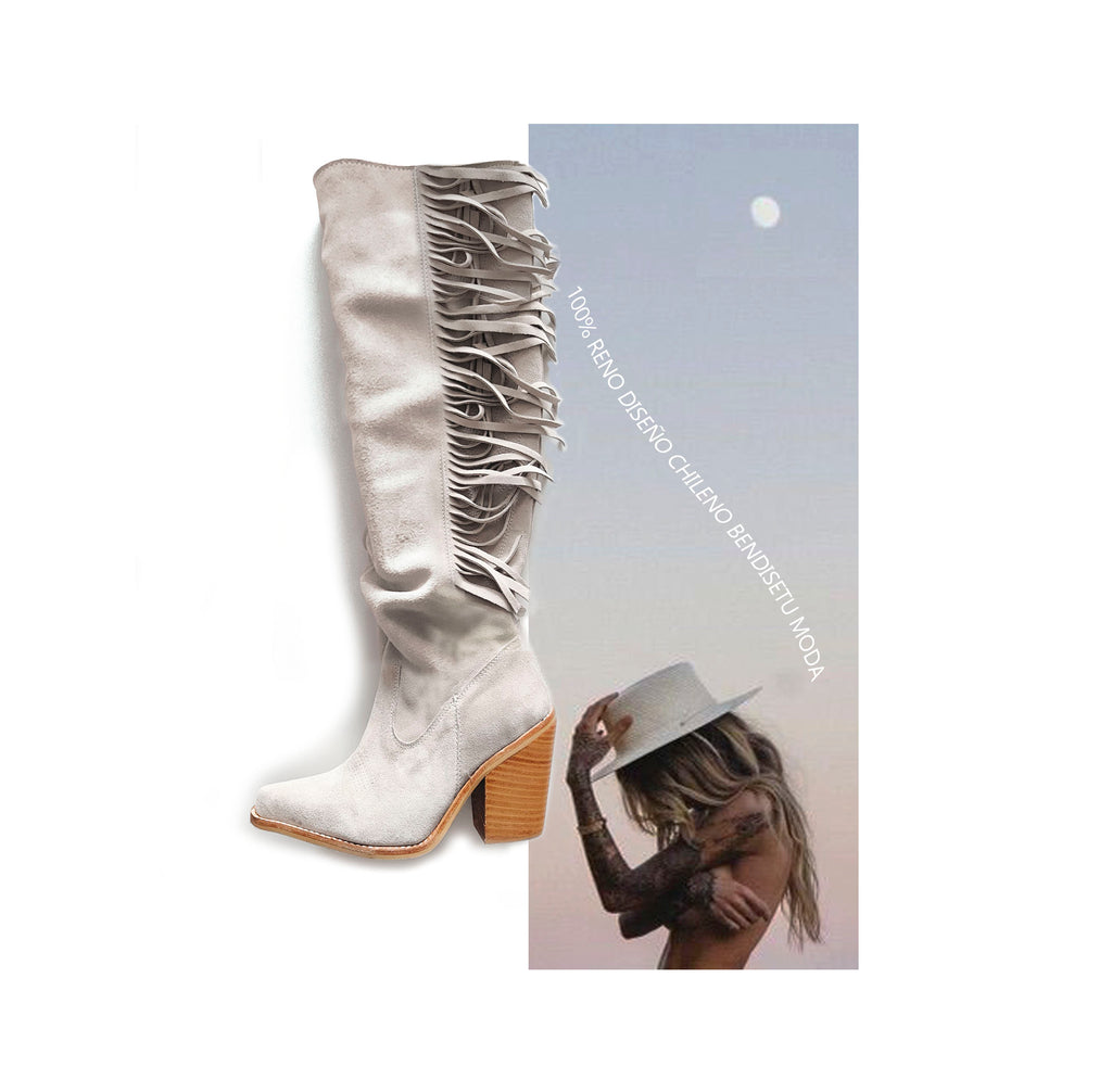 Botas Bohemia Flecos - Personalizables