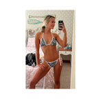 Top Bikini Bicolor Triángulo | Personalizable