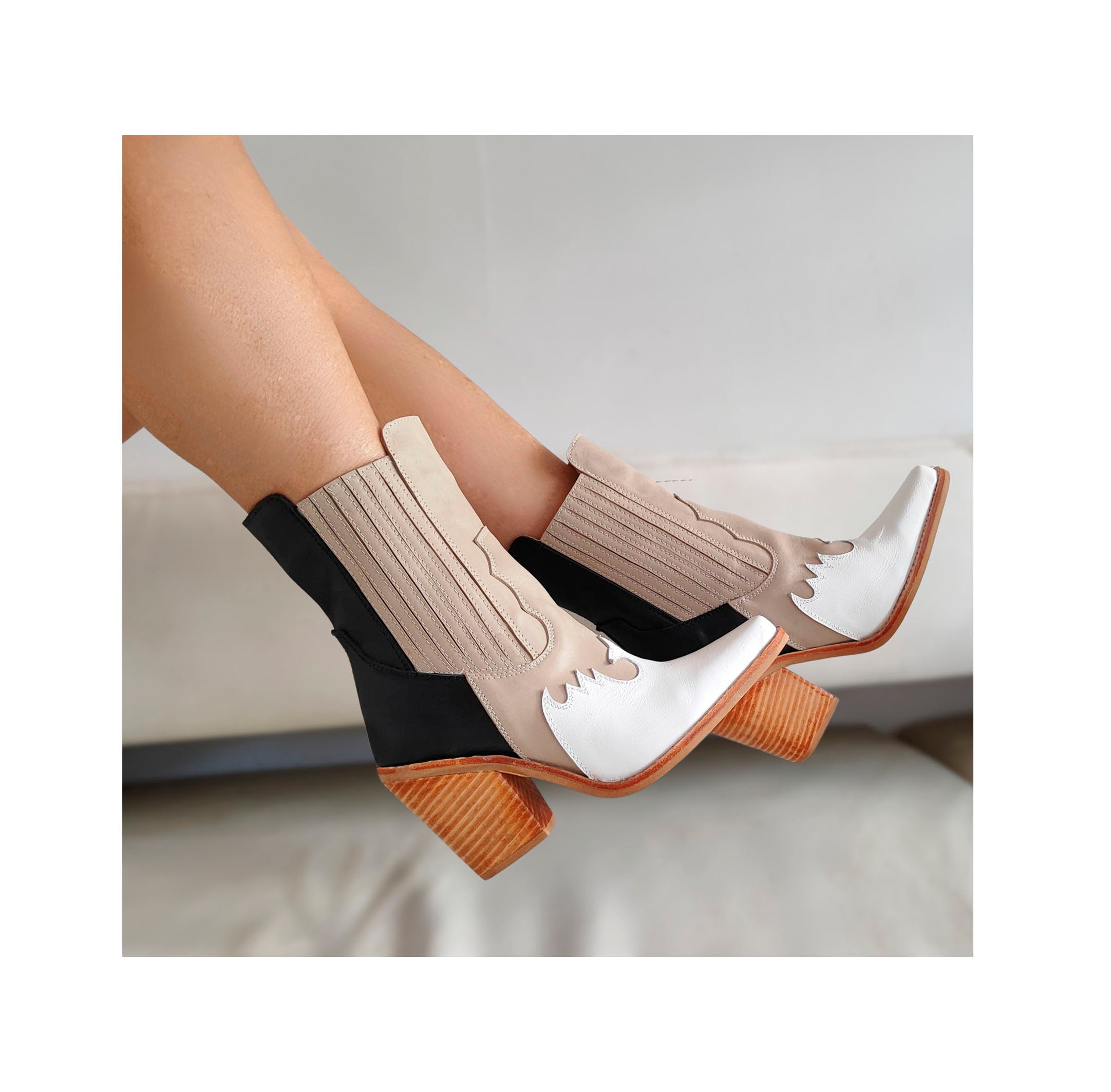 Botines Tres Cortes - Personalizables