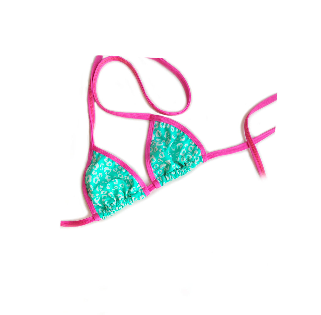 Top Bikini Bicolor Triángulo | Personalizable