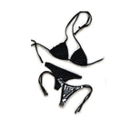 Bikini conjunto negro Mil Vuelitos + Tanga o Culote