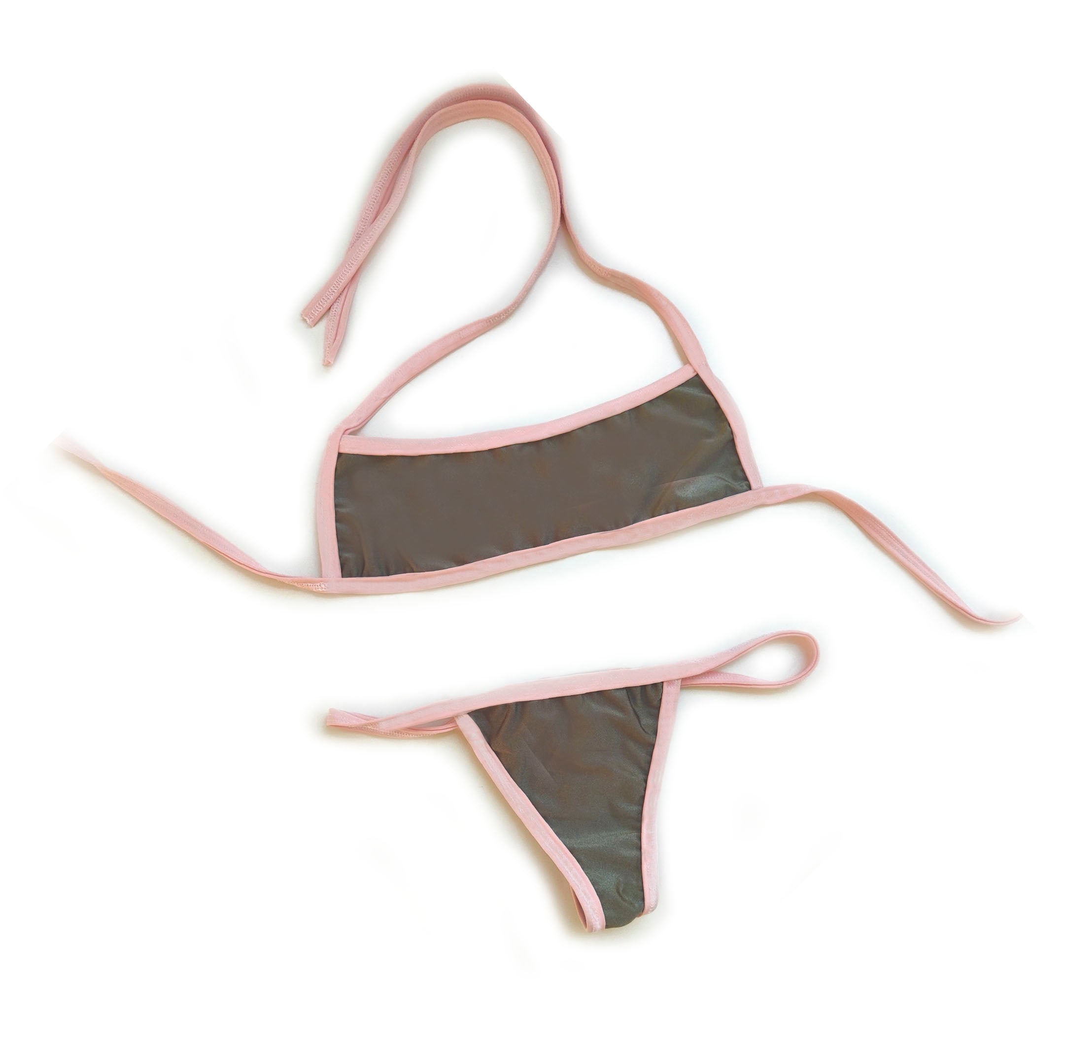 Bikini conjunto Bicolor Tierra