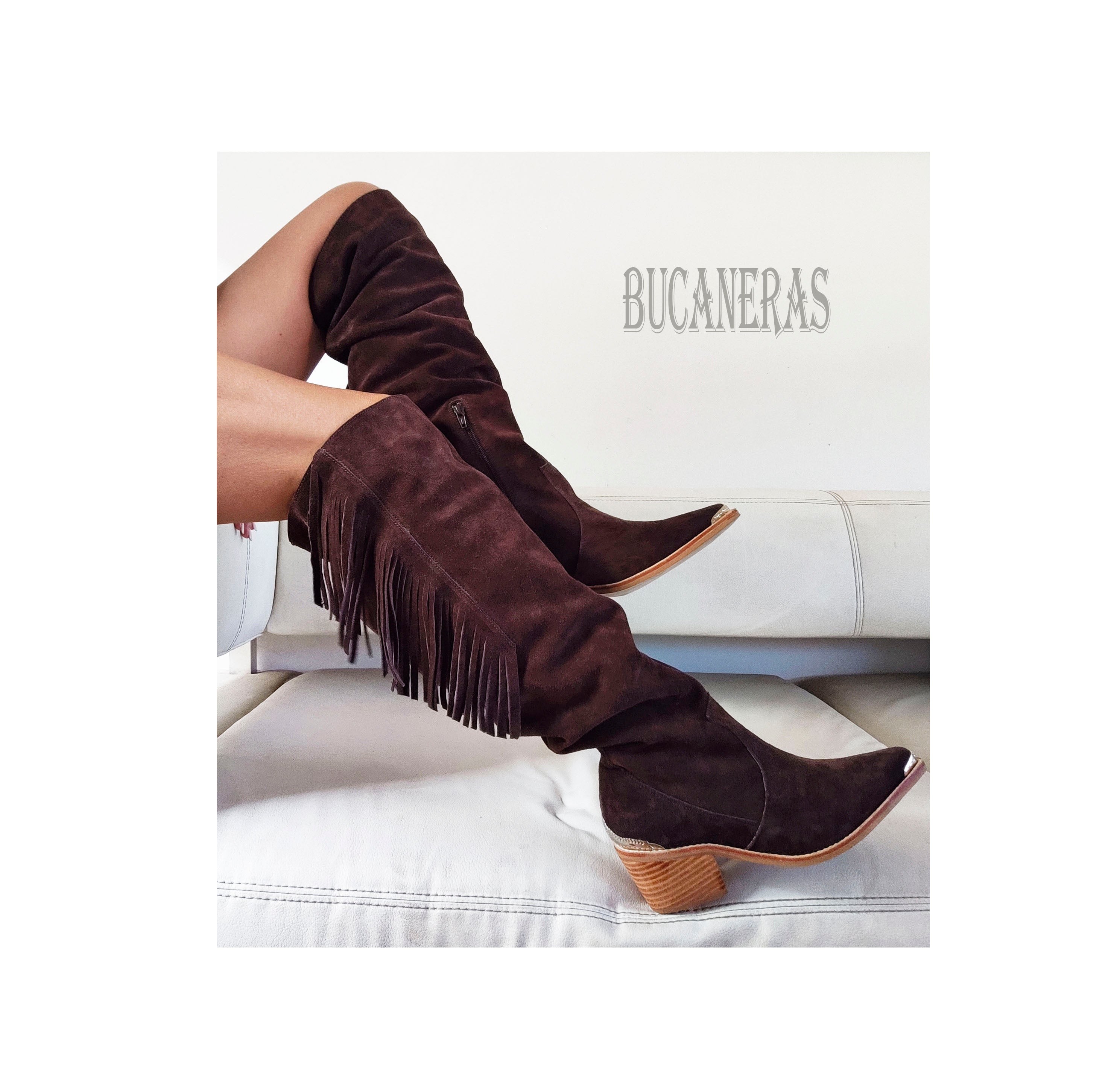 Botas Bohemia Flecos - Personalizables