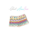 Falda Crochet Arco Iris