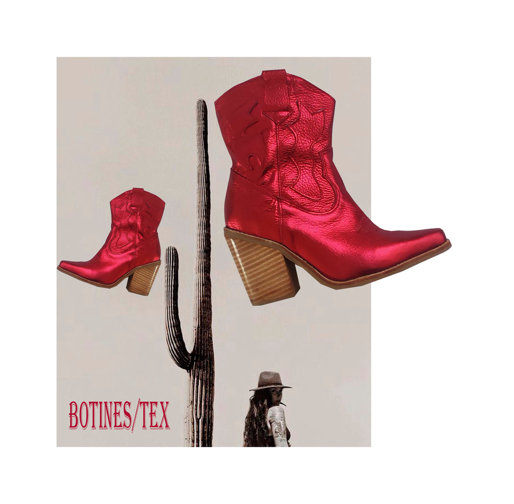 Botines Tex Clásicos | Caña con relieve | Personalizable