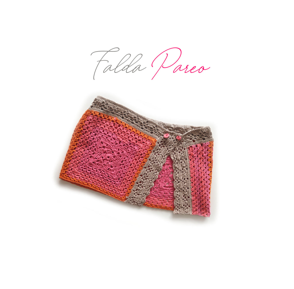 Falda Pareo Crochet