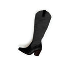 Botas | Cuero Texturado y Reno Negro