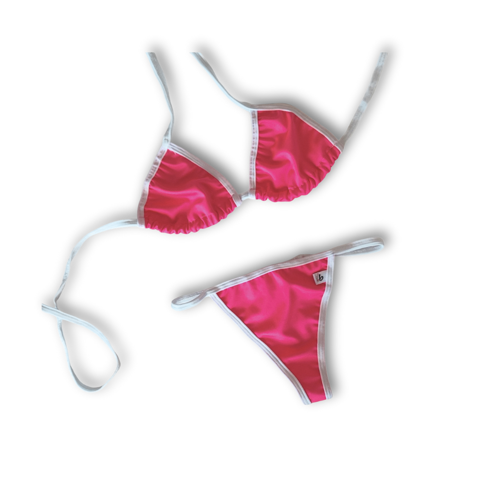 Bikini conjunto Bicolor Sandia Fluor