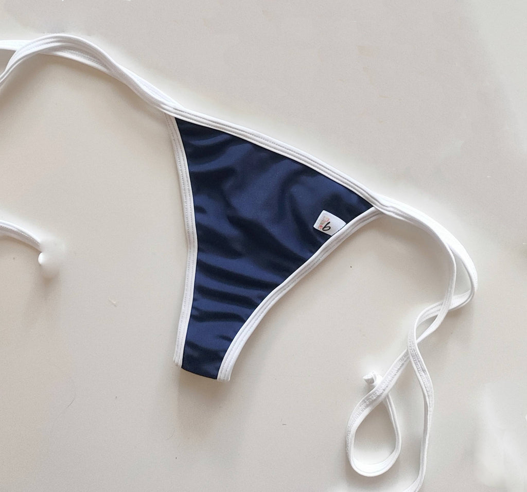 Bottom Bikini  Bicolor Recto Ajustable| Personalizable