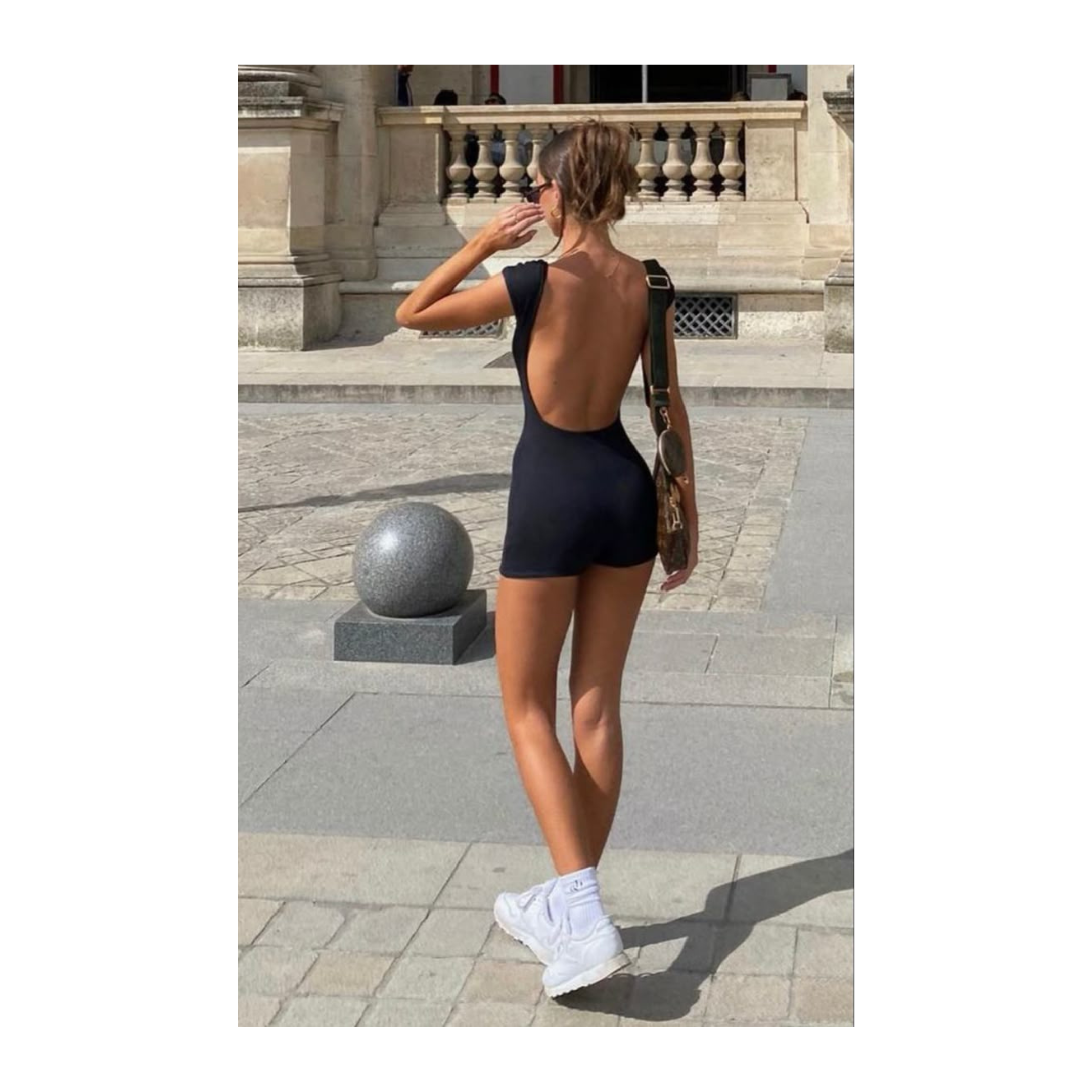 Enterito short sin espalda