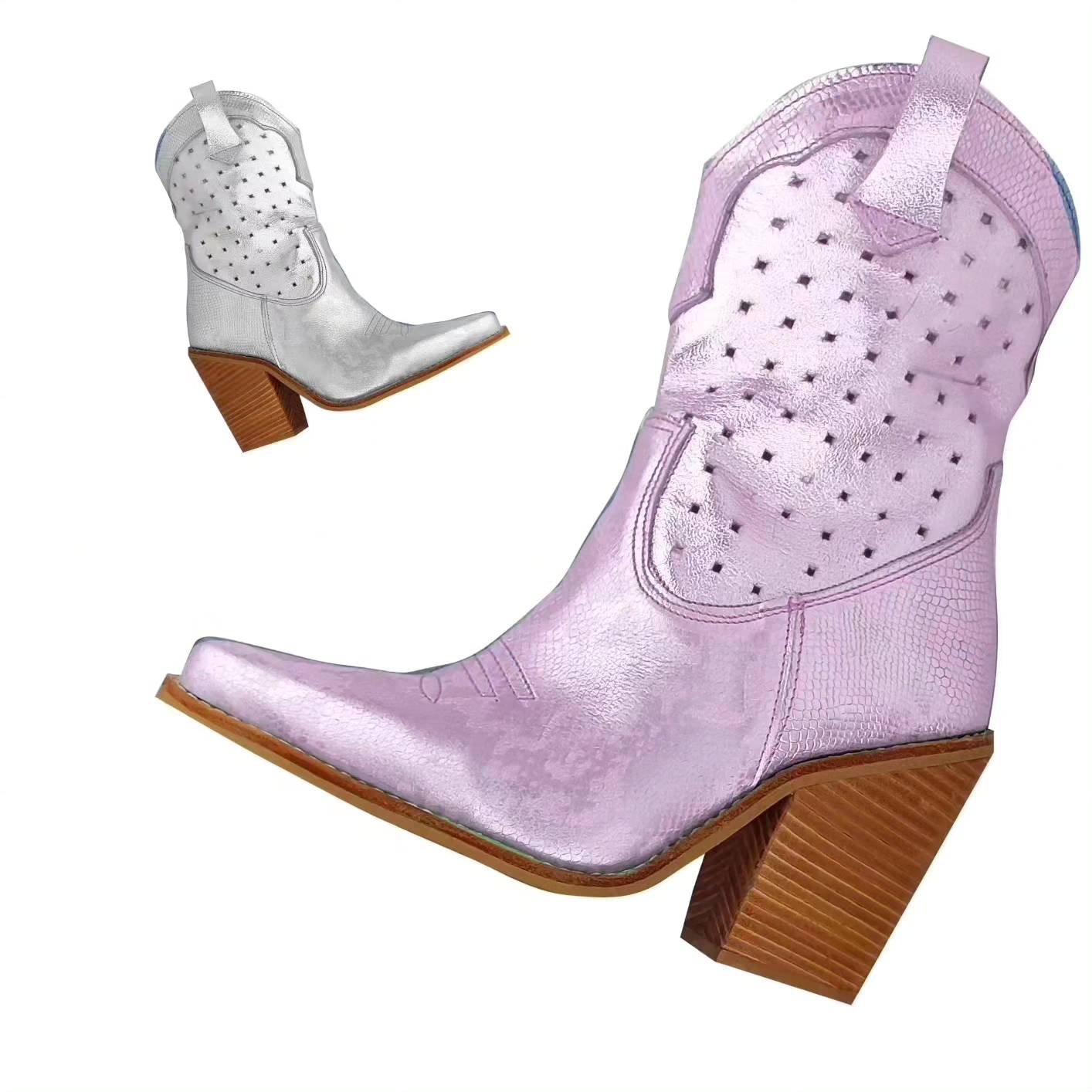 Botines Caña Perforada | Personalizables