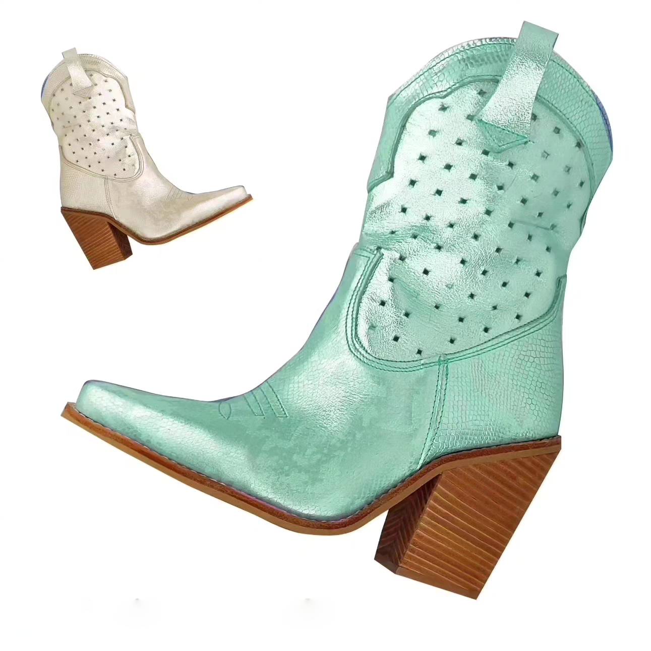 Botines Caña Perforada | Personalizables