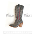 Botas Wild | Cuero Gris Envejecido | Personalizables