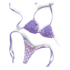 Bikini conjunto Lila Mil Vuelitos + Tanga reversible