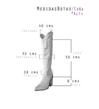 Botas Caña Alta - Cuero Camel