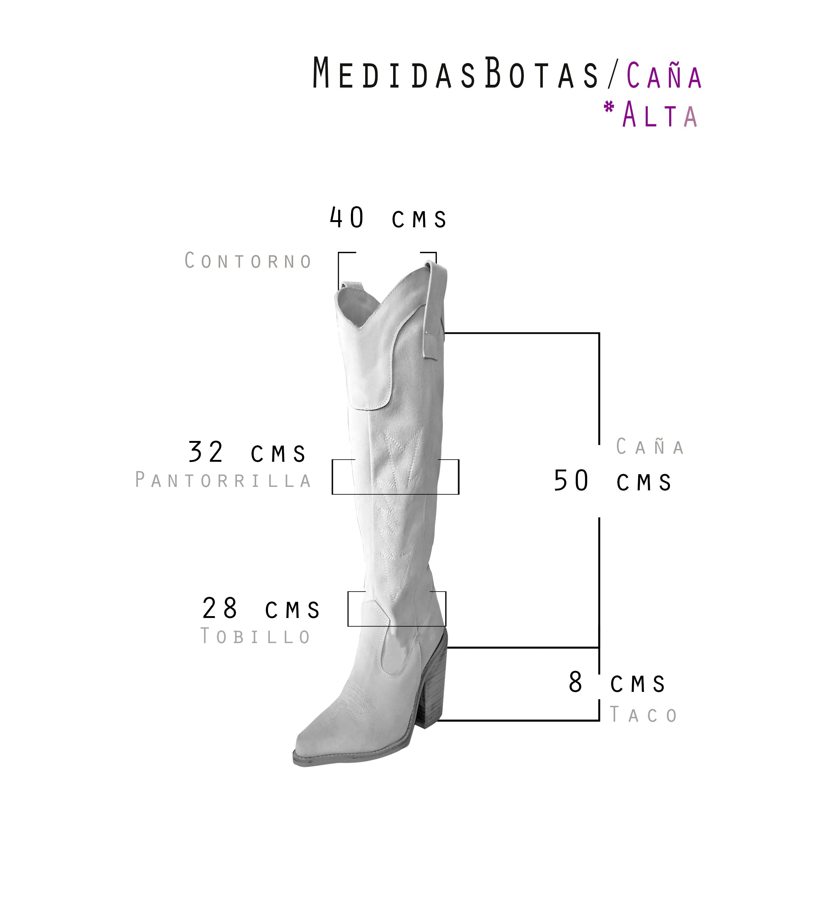 Botas Caña Alta - Cuero Camel